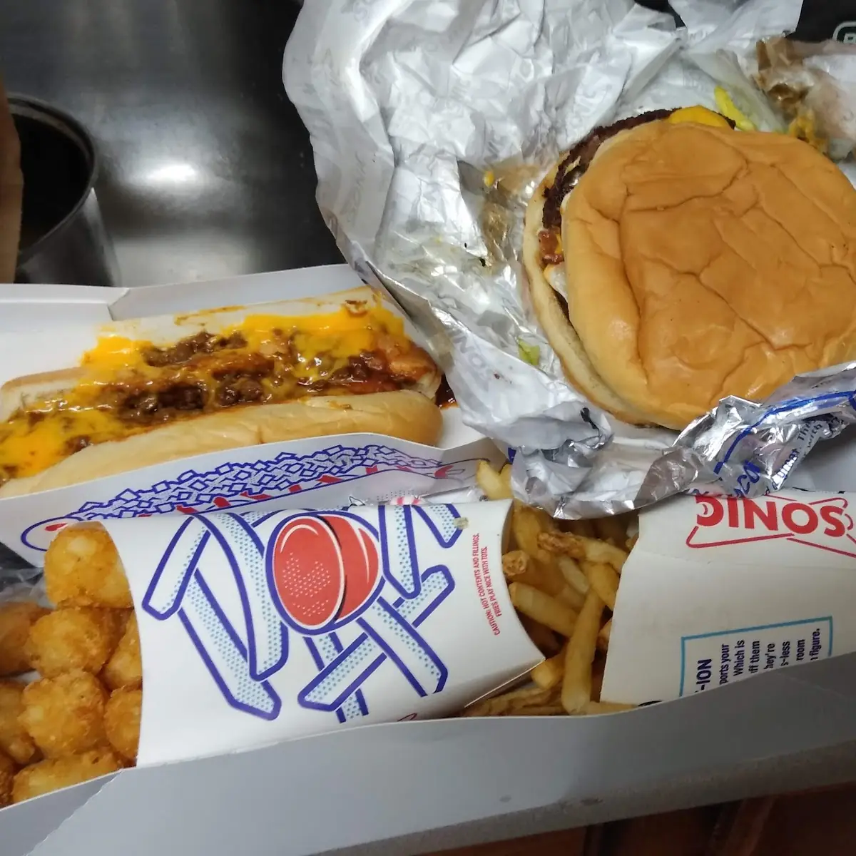 Sonic Cheeseburger