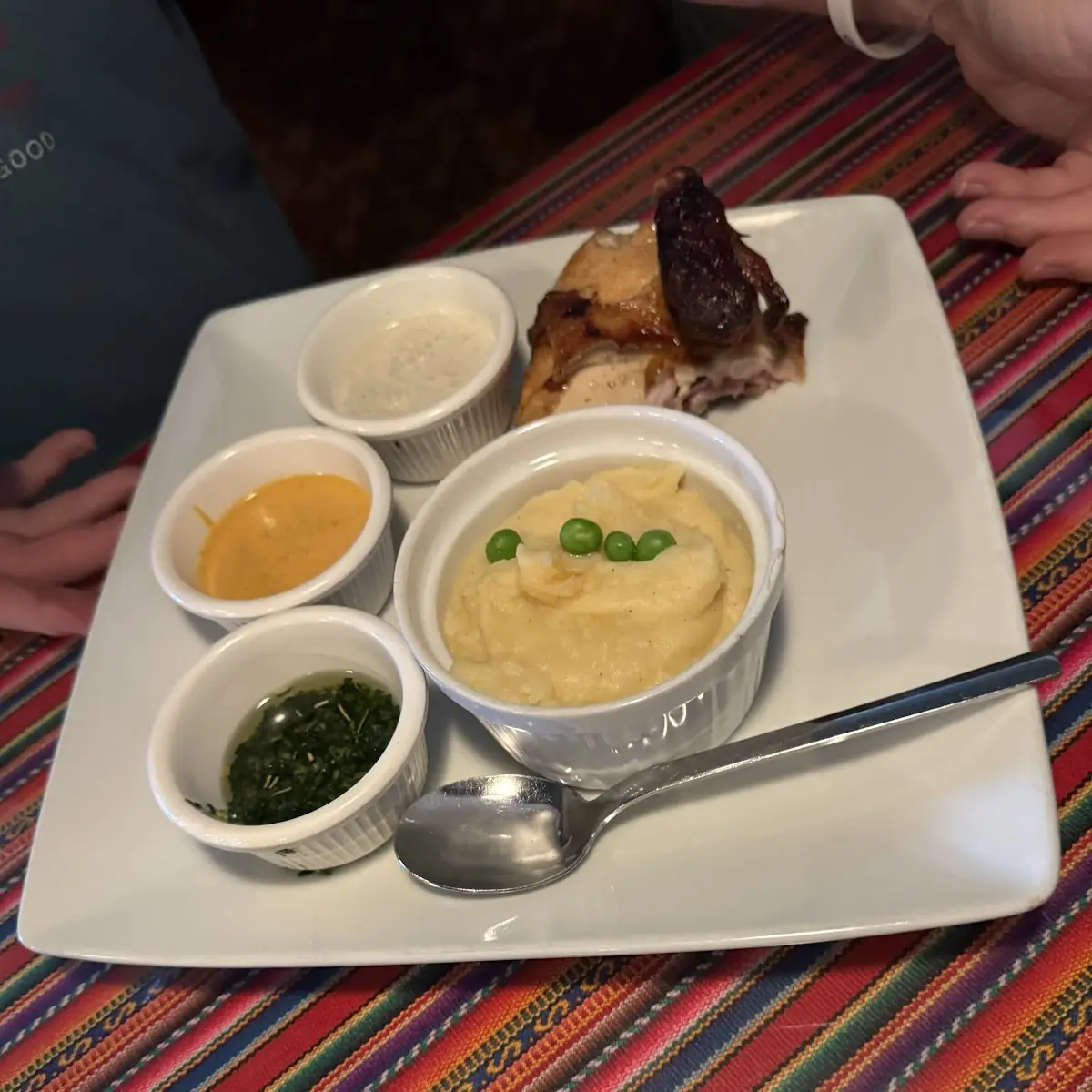 Grilled Chicken and Mashed Potatoes