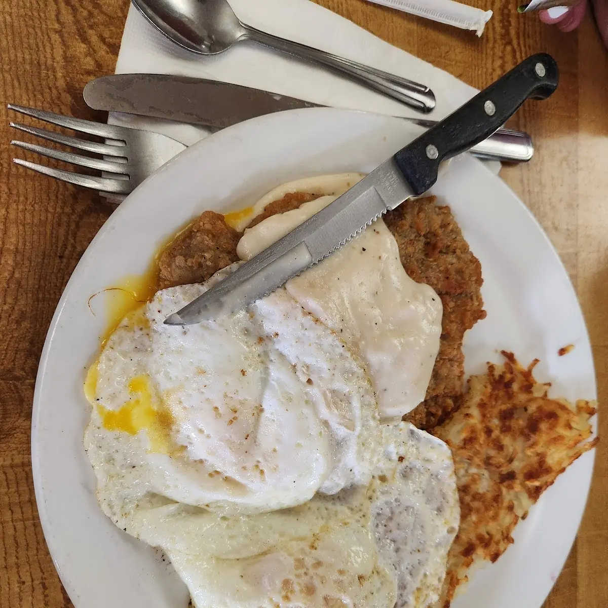 Chicken Fried Steak or Corned Beef Hash