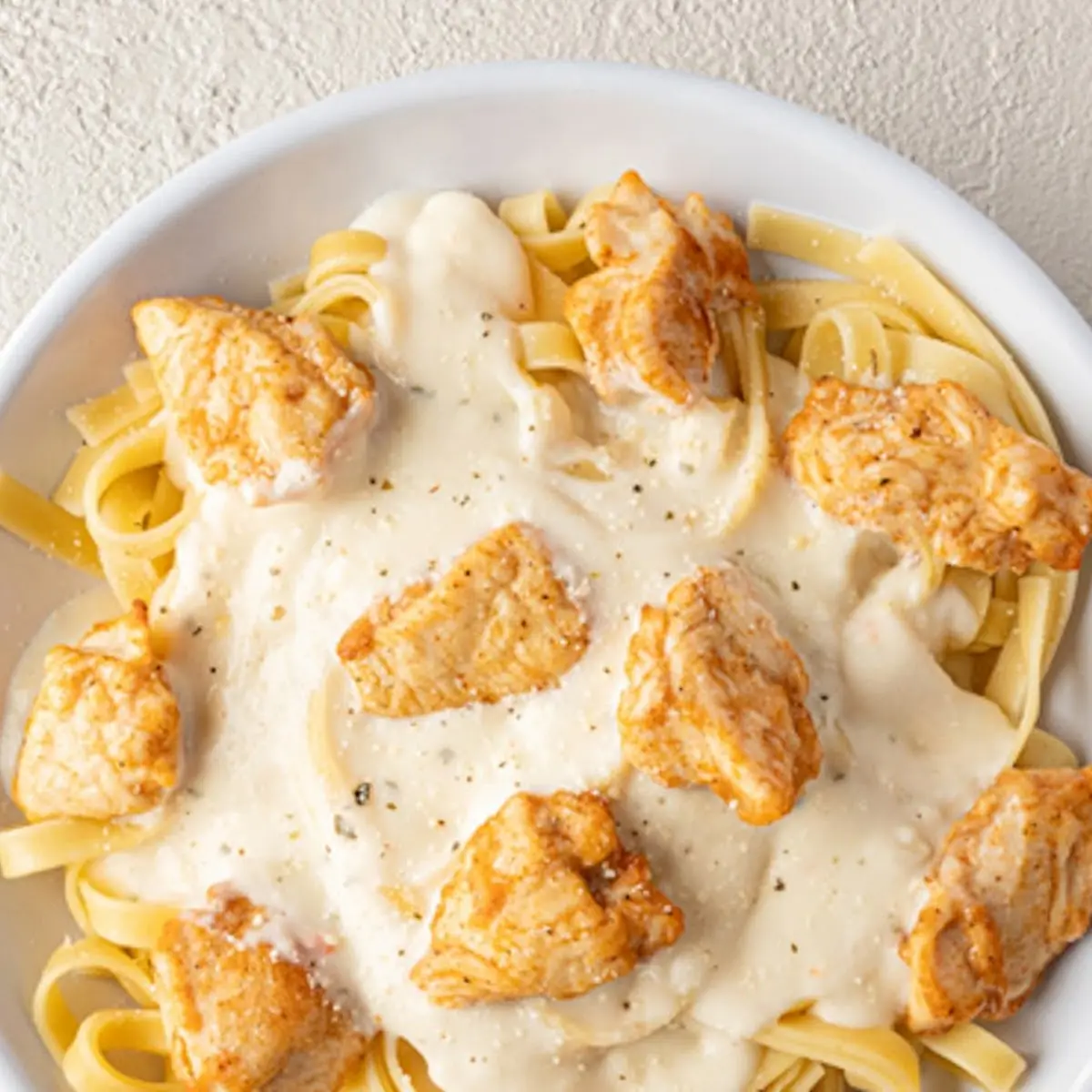 Three-Cheese Tortellini Alfredo