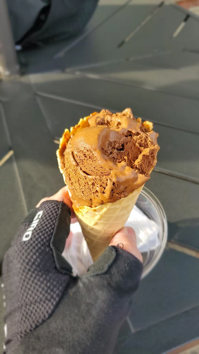 Chocolate Ice Cream Cone