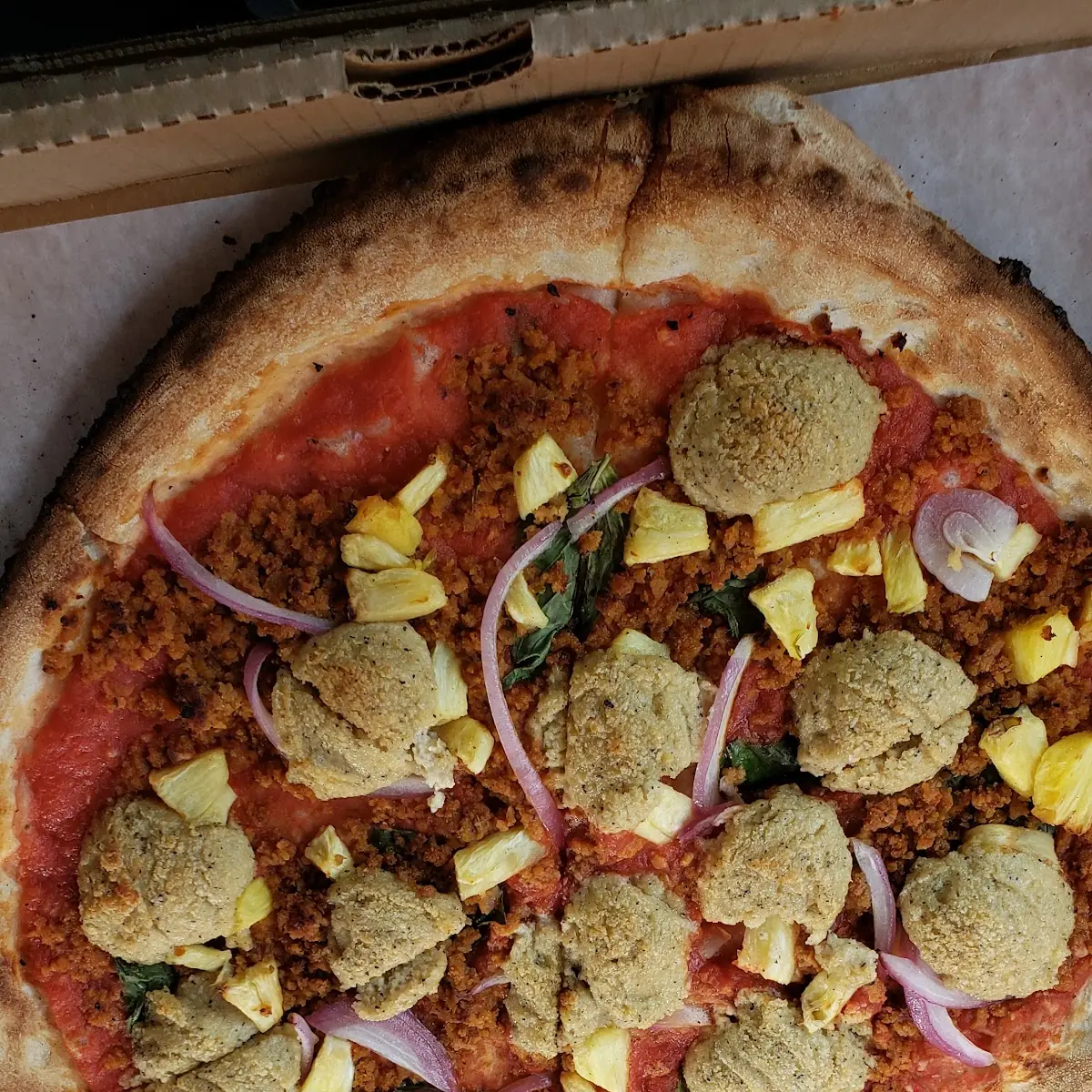 Vegan's Delight Pizza Dinner