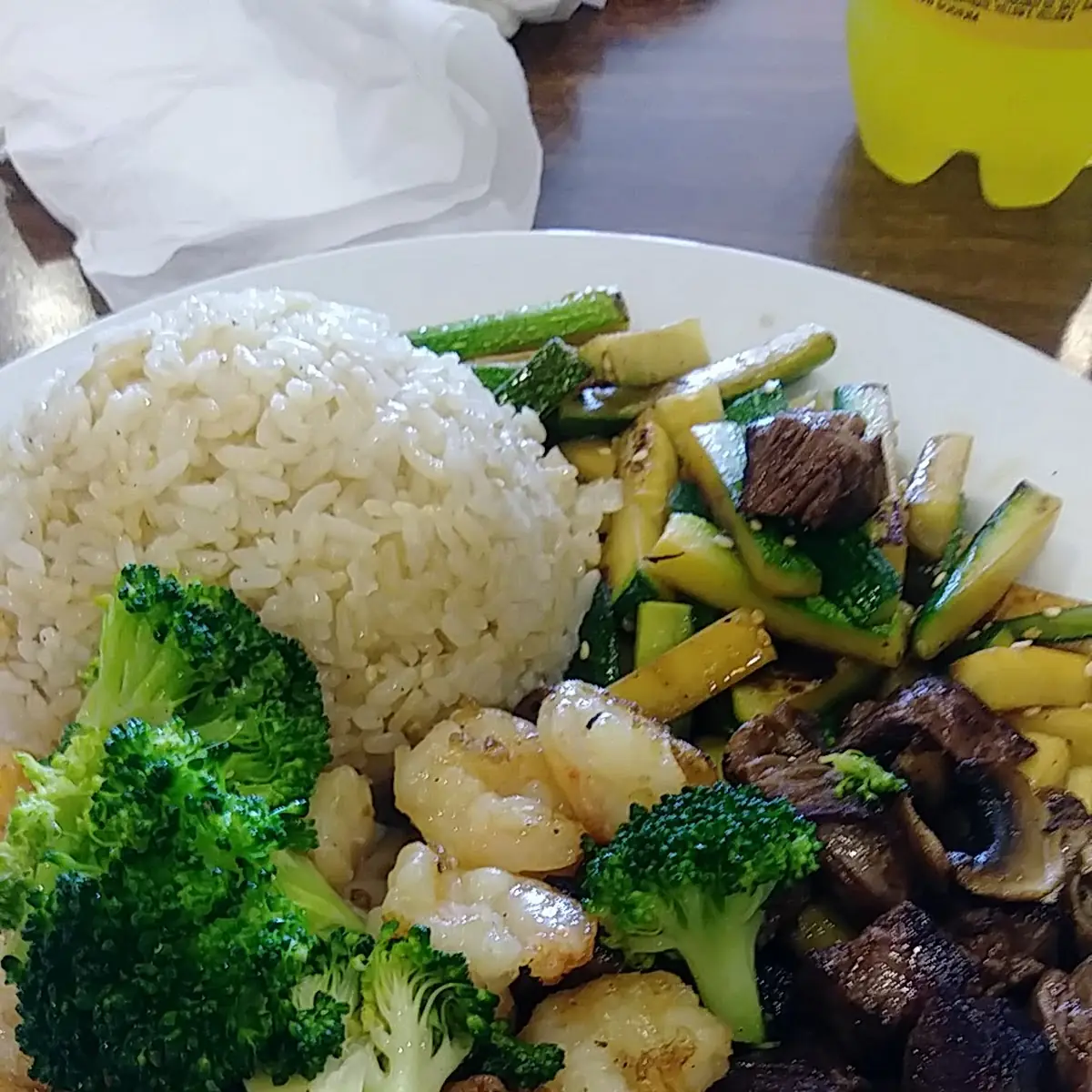 Hibachi Steak & Shrimp