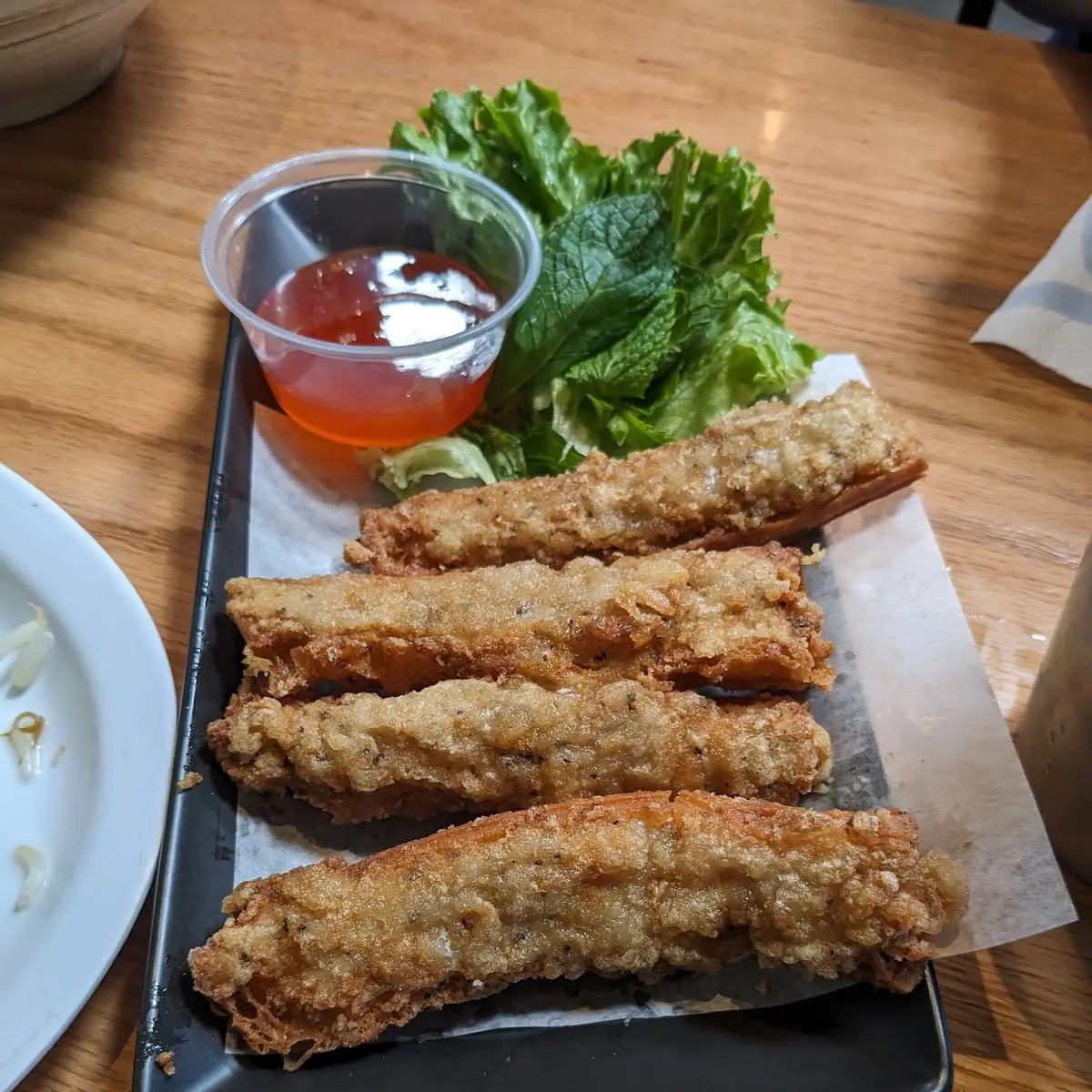 Cháo Quẩy Tôm Shrimp Donut