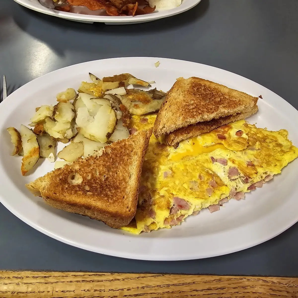 Ham and Cheese Omelette