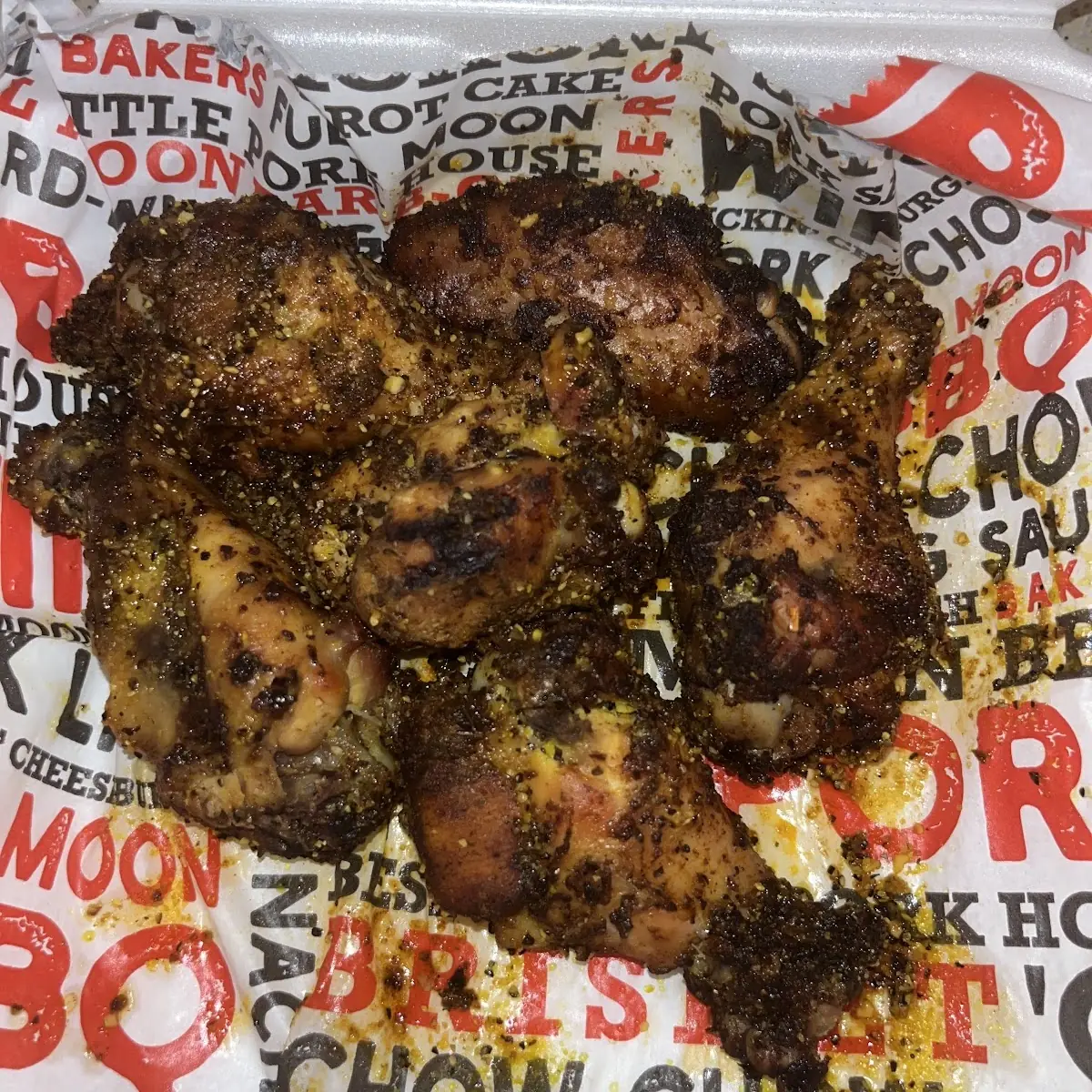 Lemon Pepper Smoked Wings