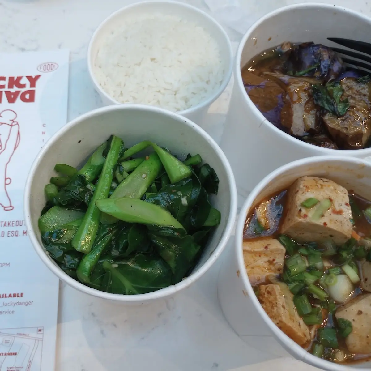 Chinese Vegetable Eggplant Mapo Tofu