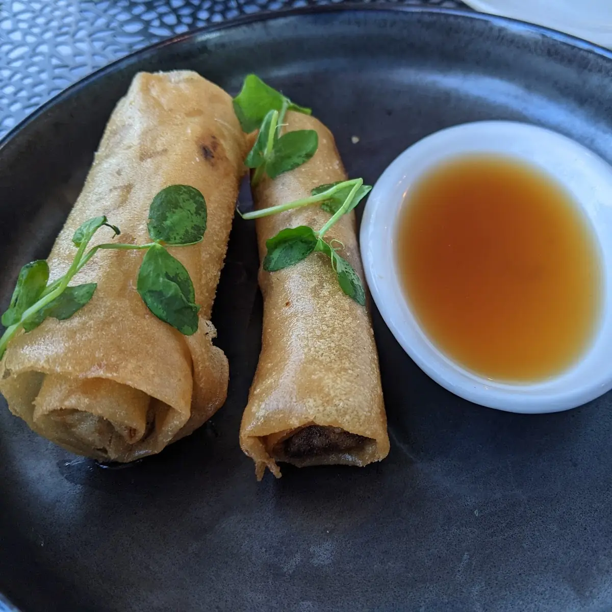 Oxtail Egg Roll