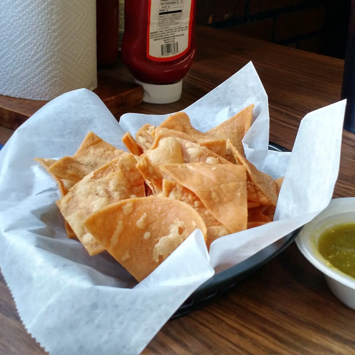 Chips and Salsa Verde