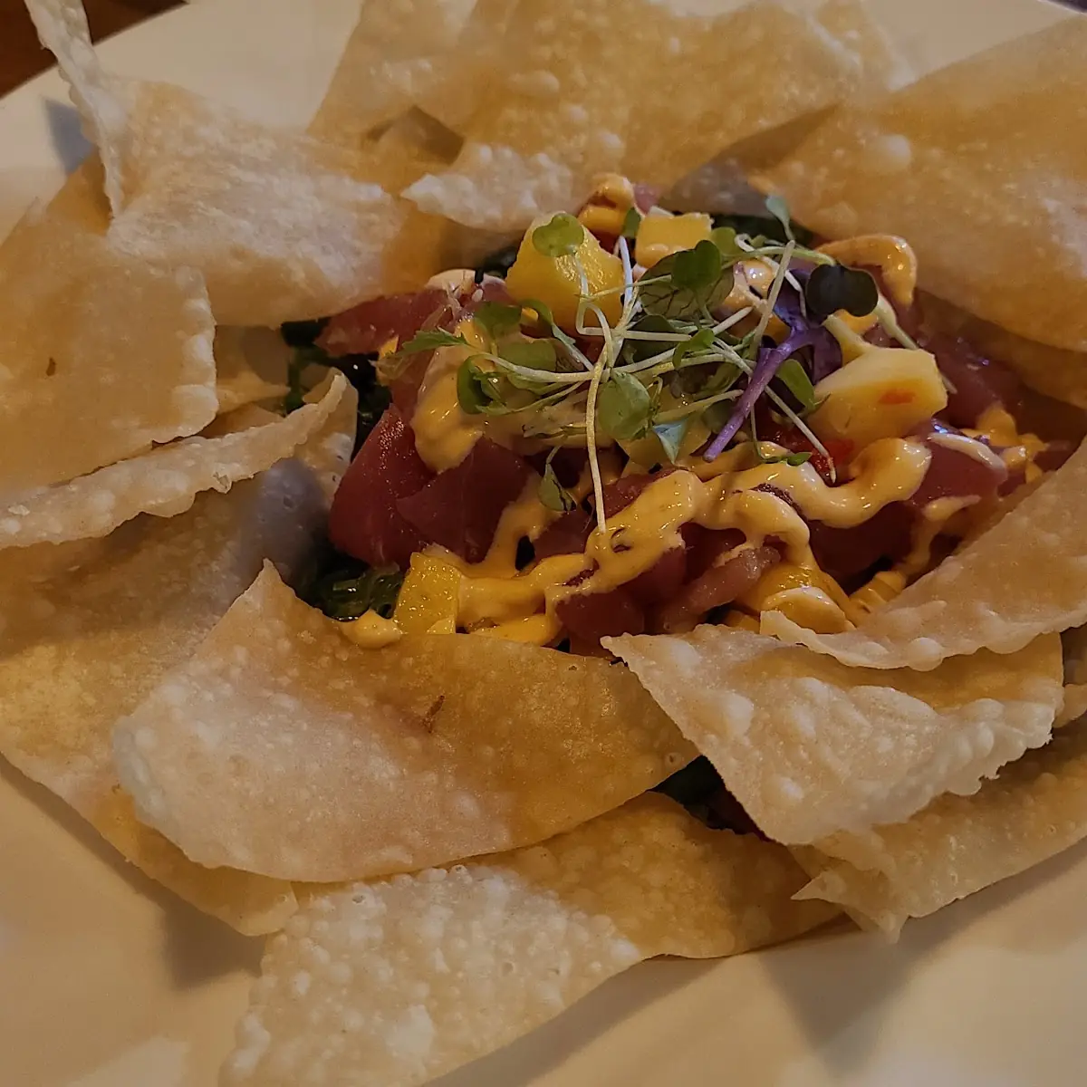 Poke Nachos