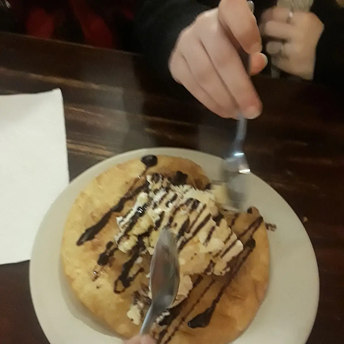 Sopapillas with Ice Cream