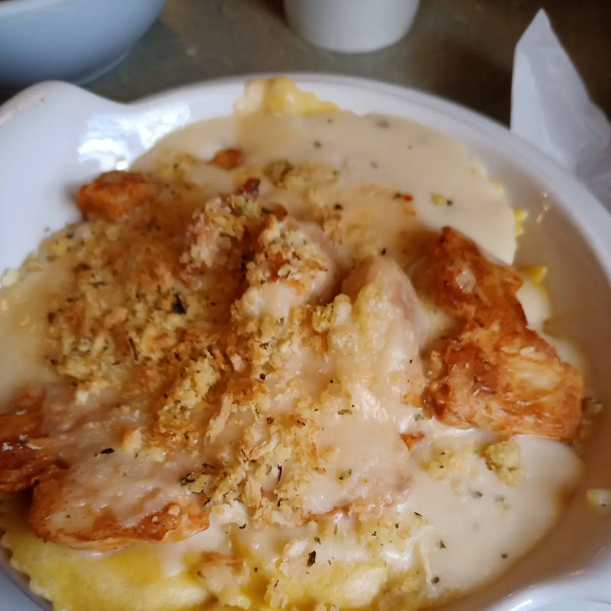 Garlic Chicken Ravioli