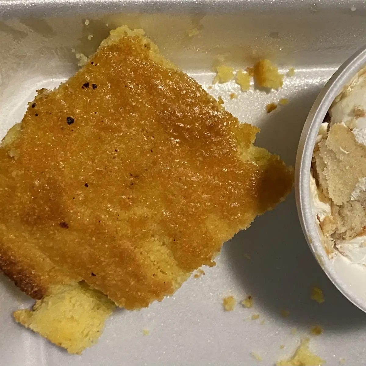 Cornbread and Banana Pudding