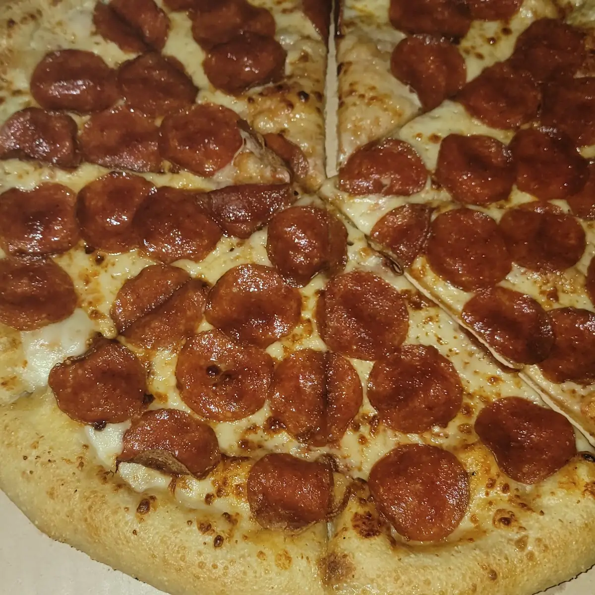 Stuffed Crust Pepperoni Pizza