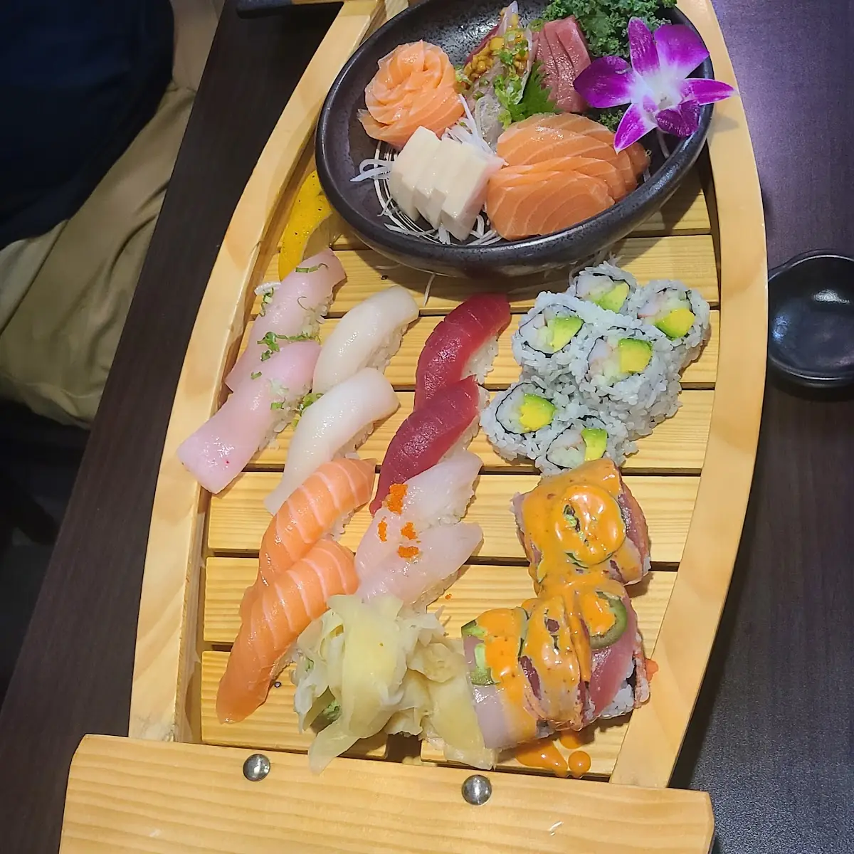 Assorted Sushi Boat Platter