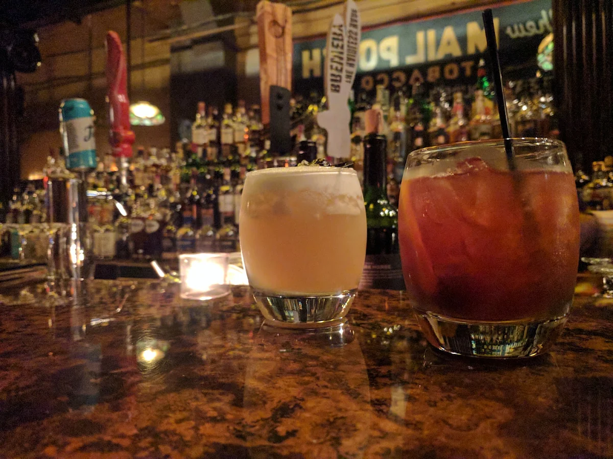 Whiskey Sour and Old Fashioned