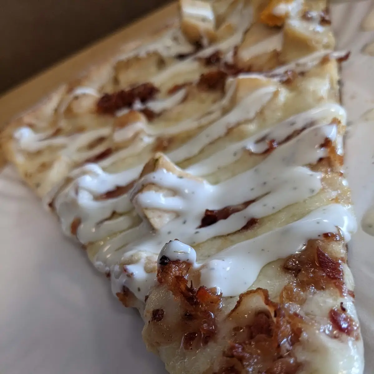 Chicken Bacon Ranch Pizza