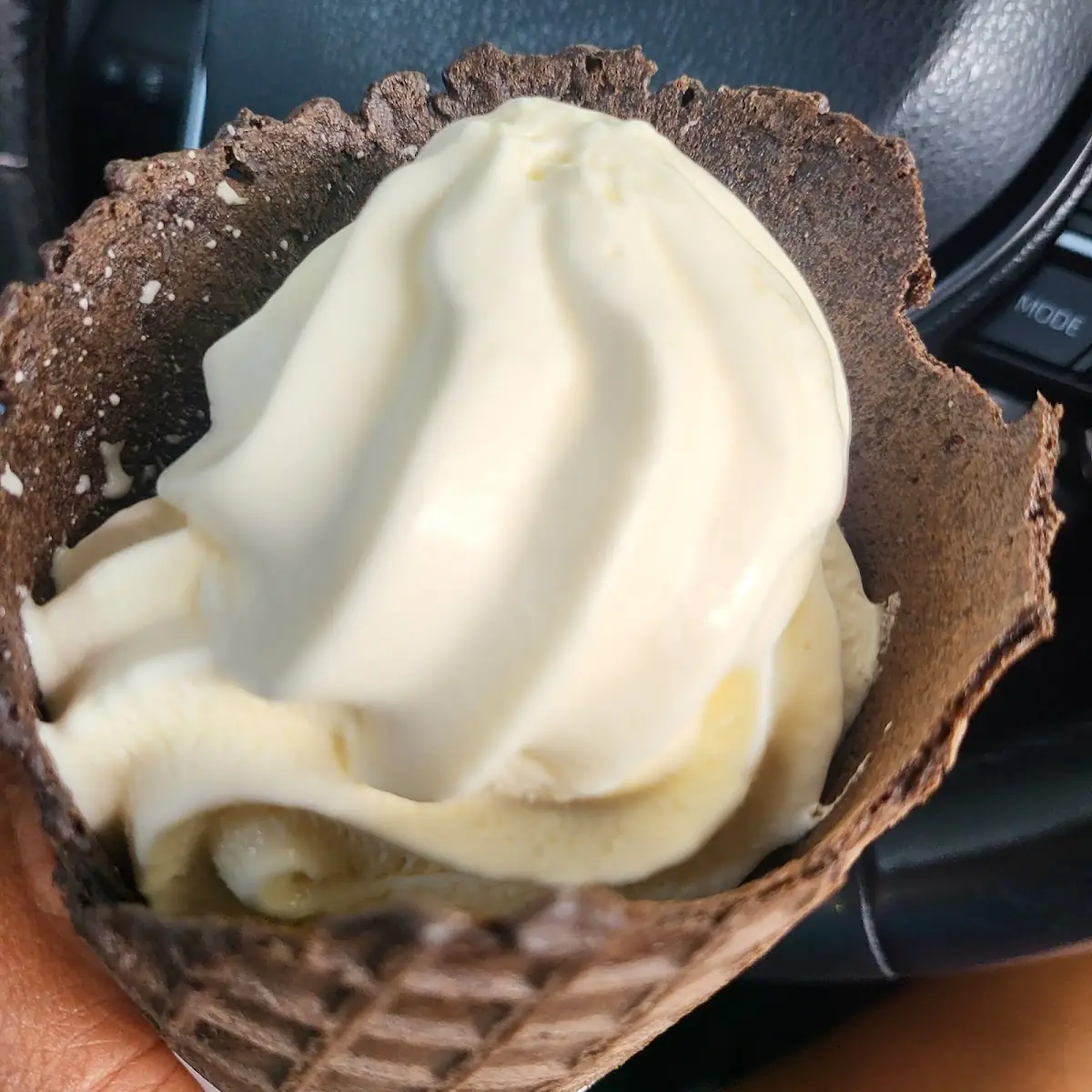 Chocolate Waffle Cone