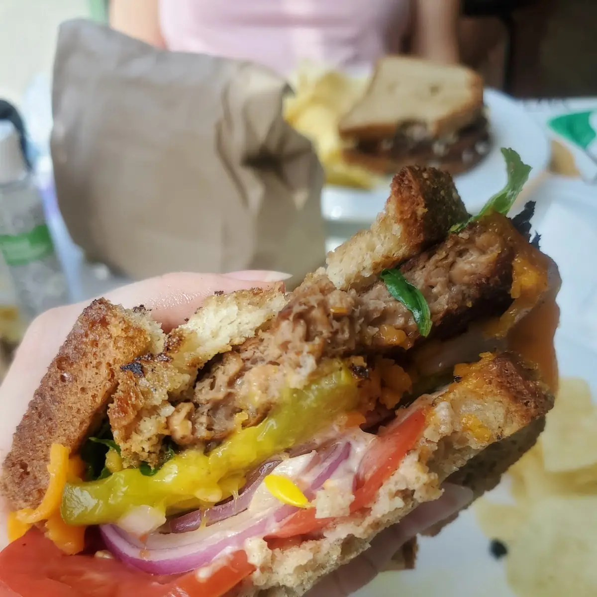 Pastrami Brekkie Sandwich