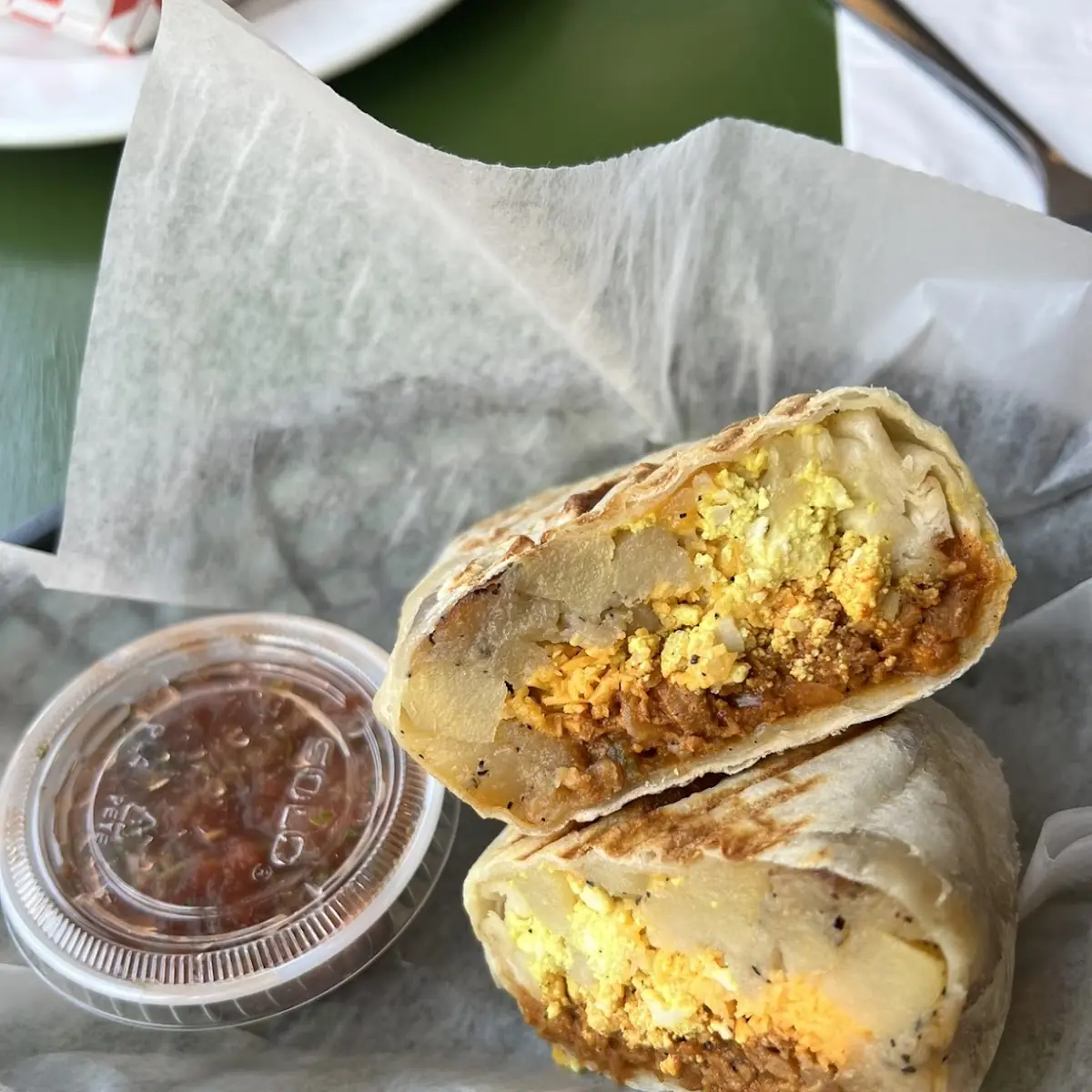 The Tag Breakfast Burrito