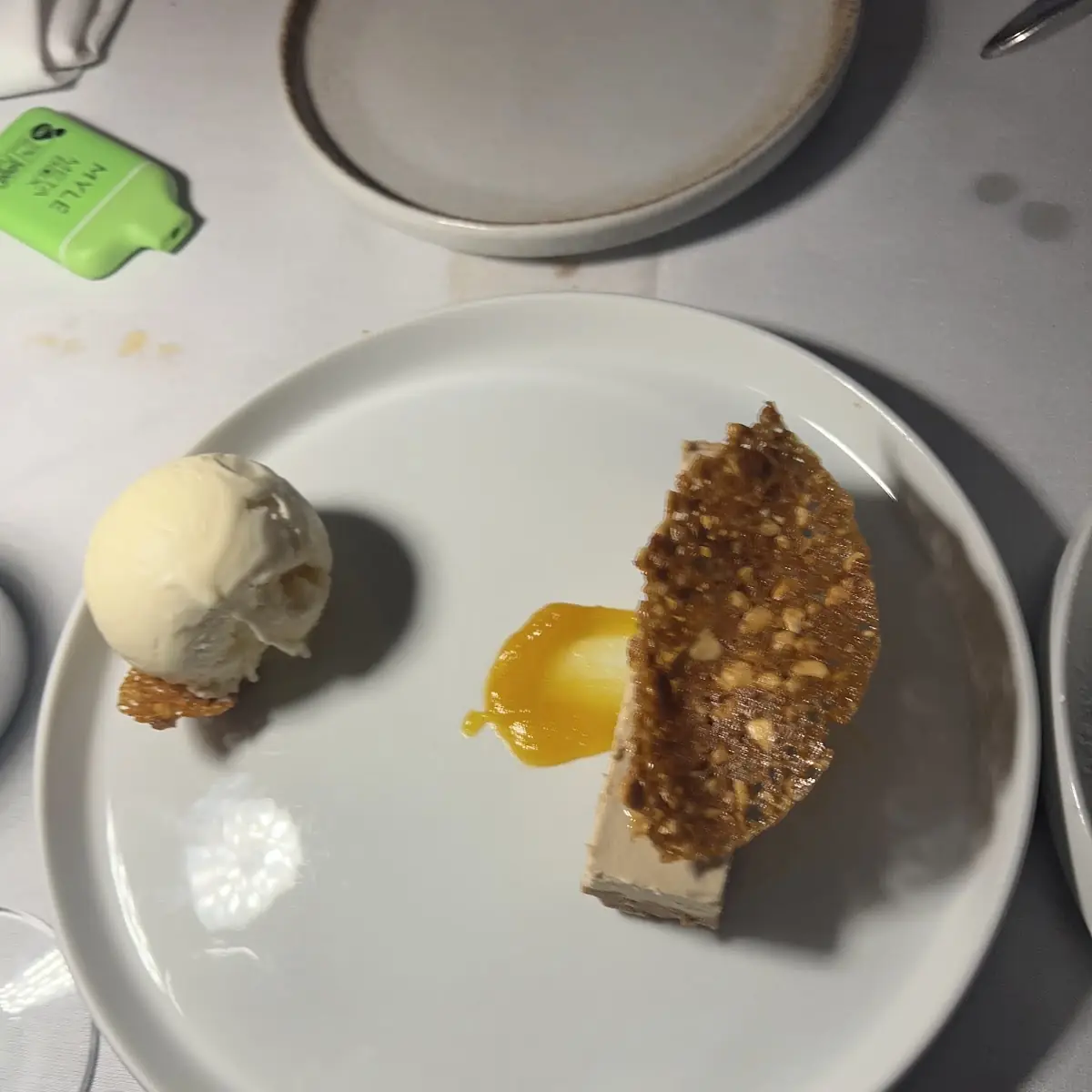Peanut Butter and Vanilla Ice Cream