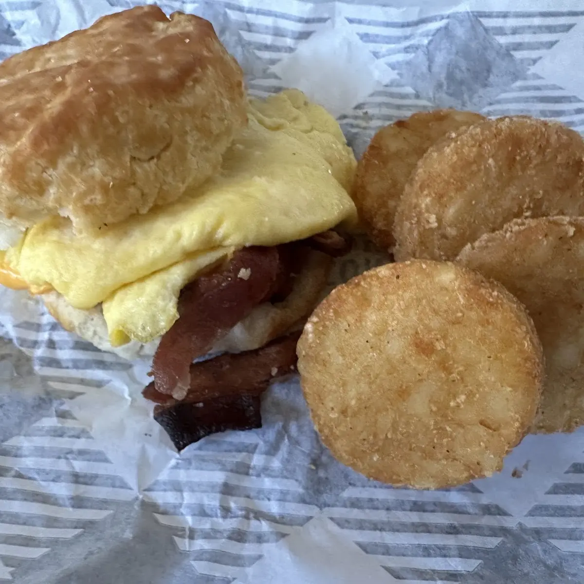 Bacon Egg & Cheese Biscuit