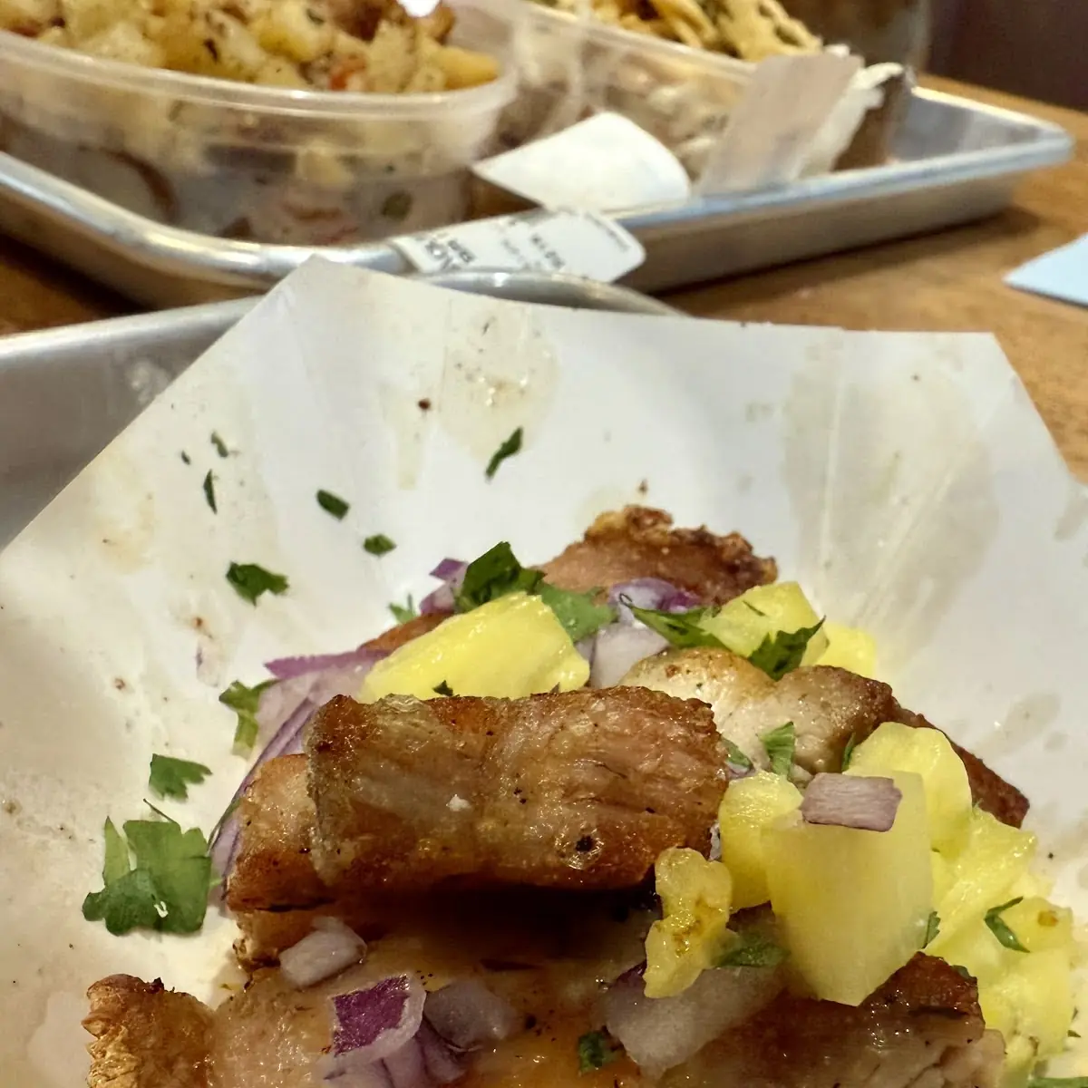 Al Pastor Pork Belly Burnt Ends