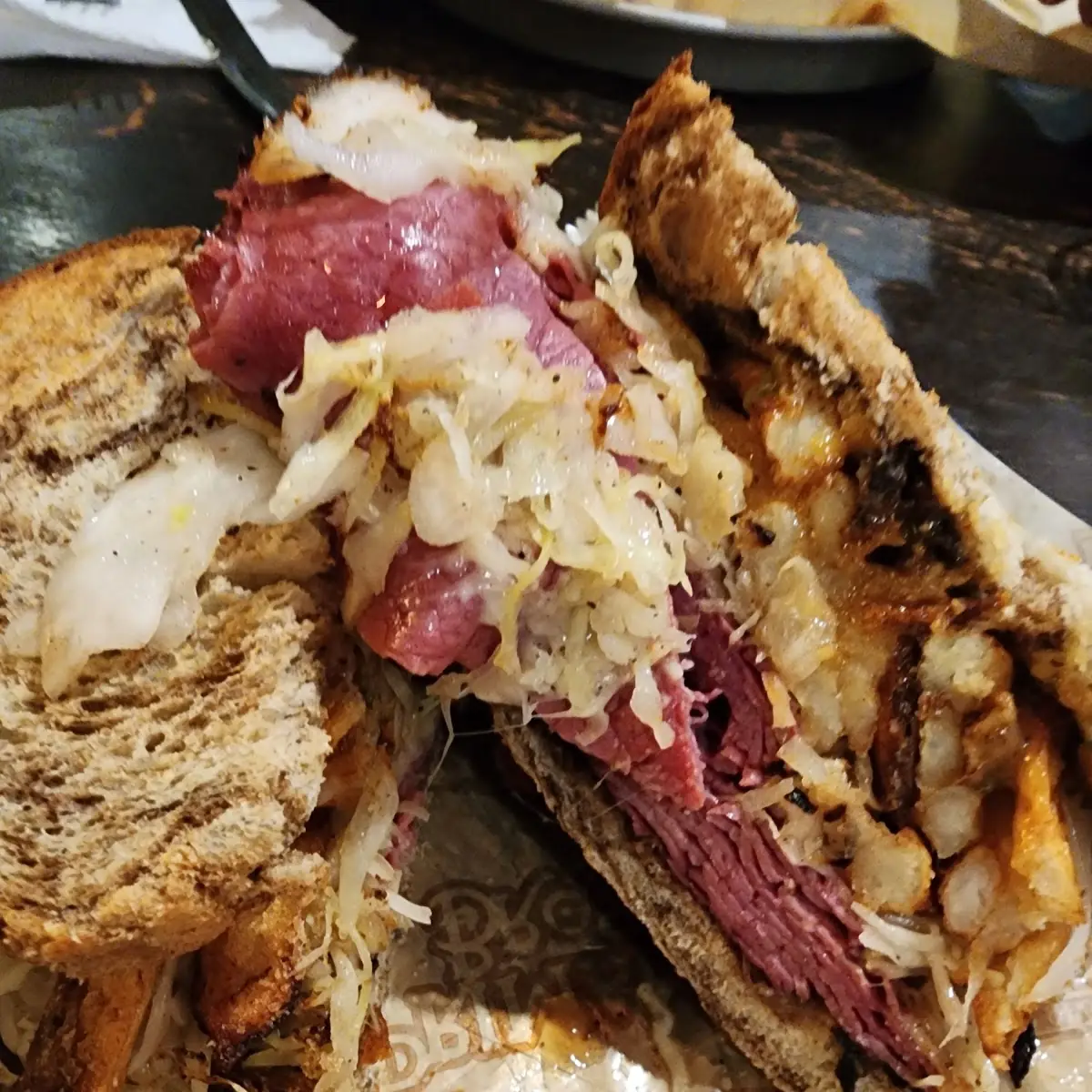 Pastrami & Cheese Sandwich