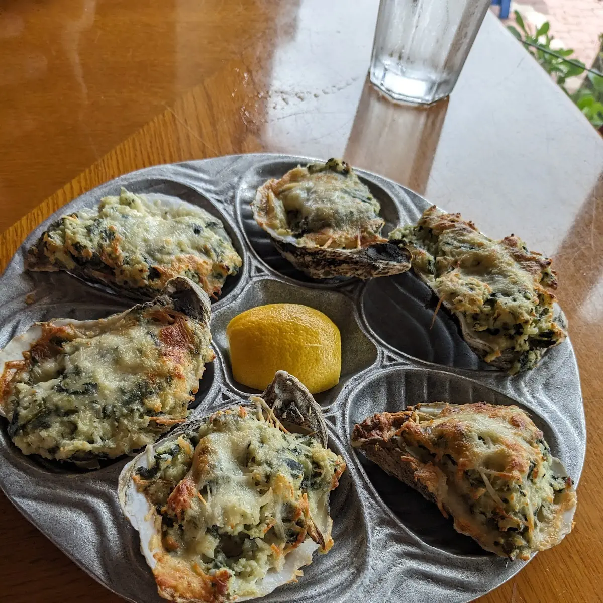 Oysters Rockefeller