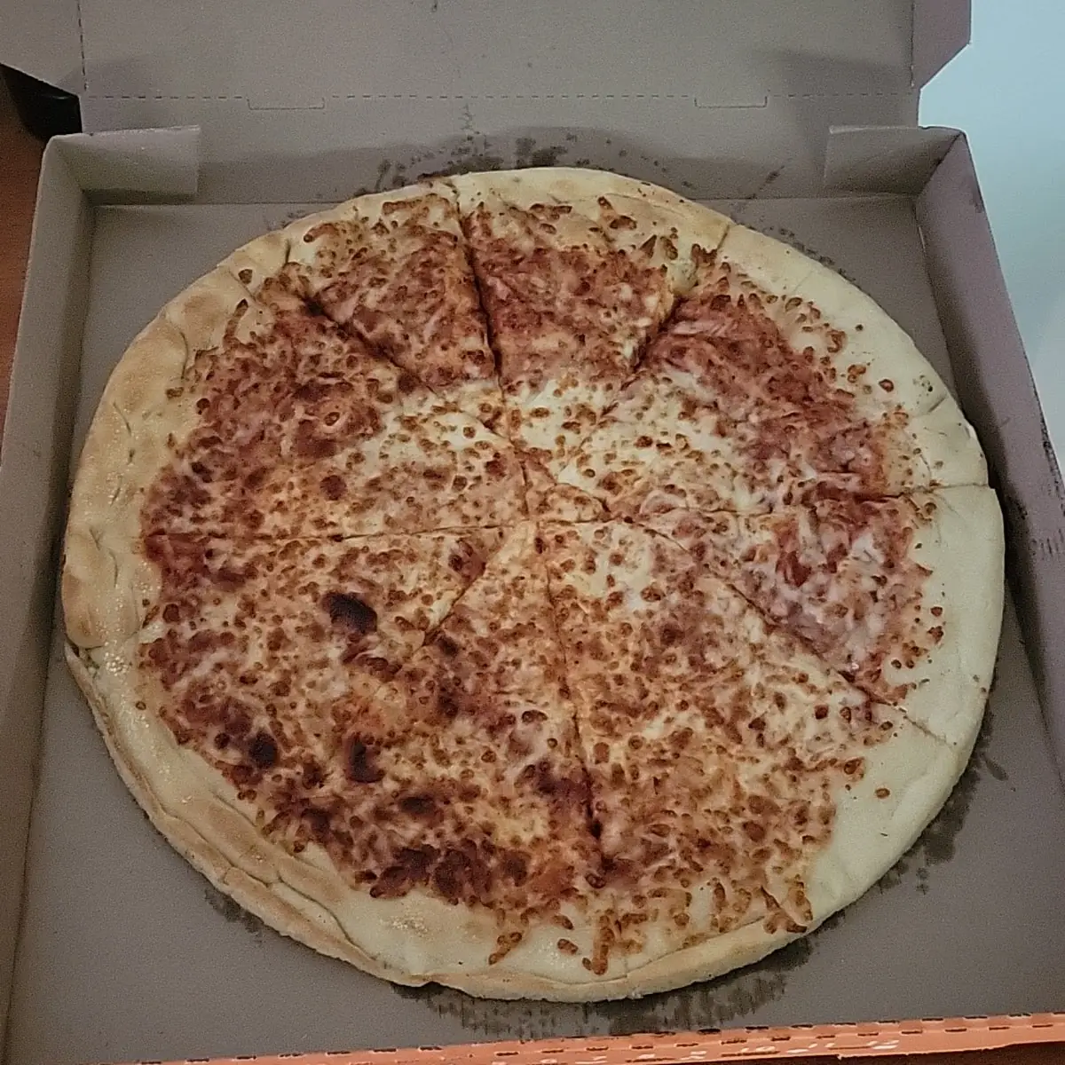 Pretzel Crust Cheese Pizza