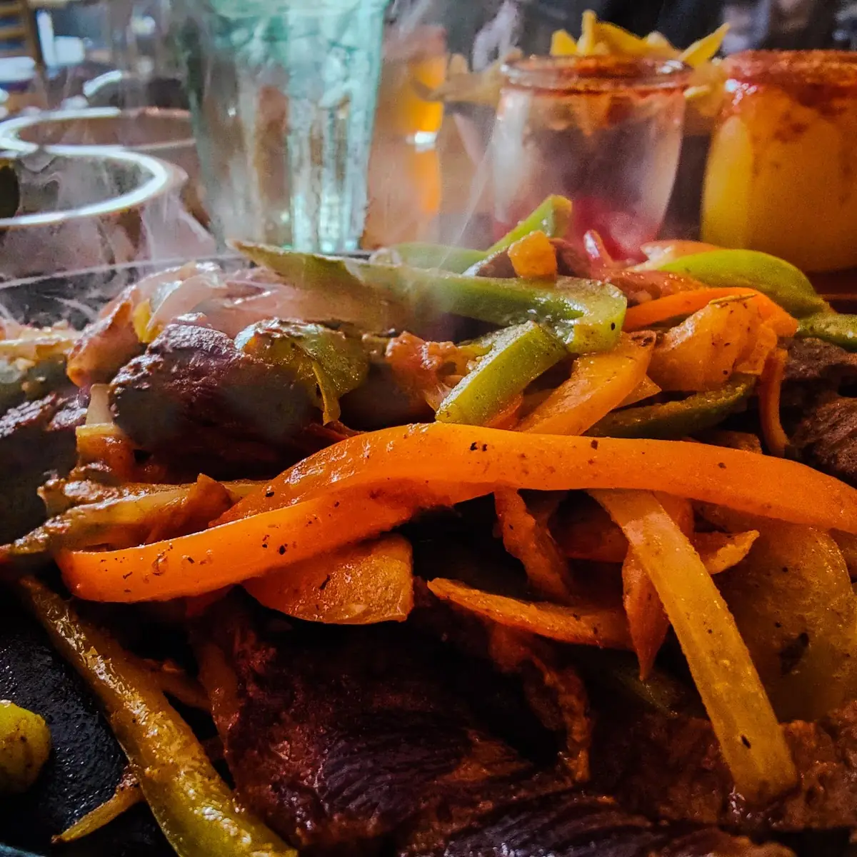 Chicken or Beef Fajitas
