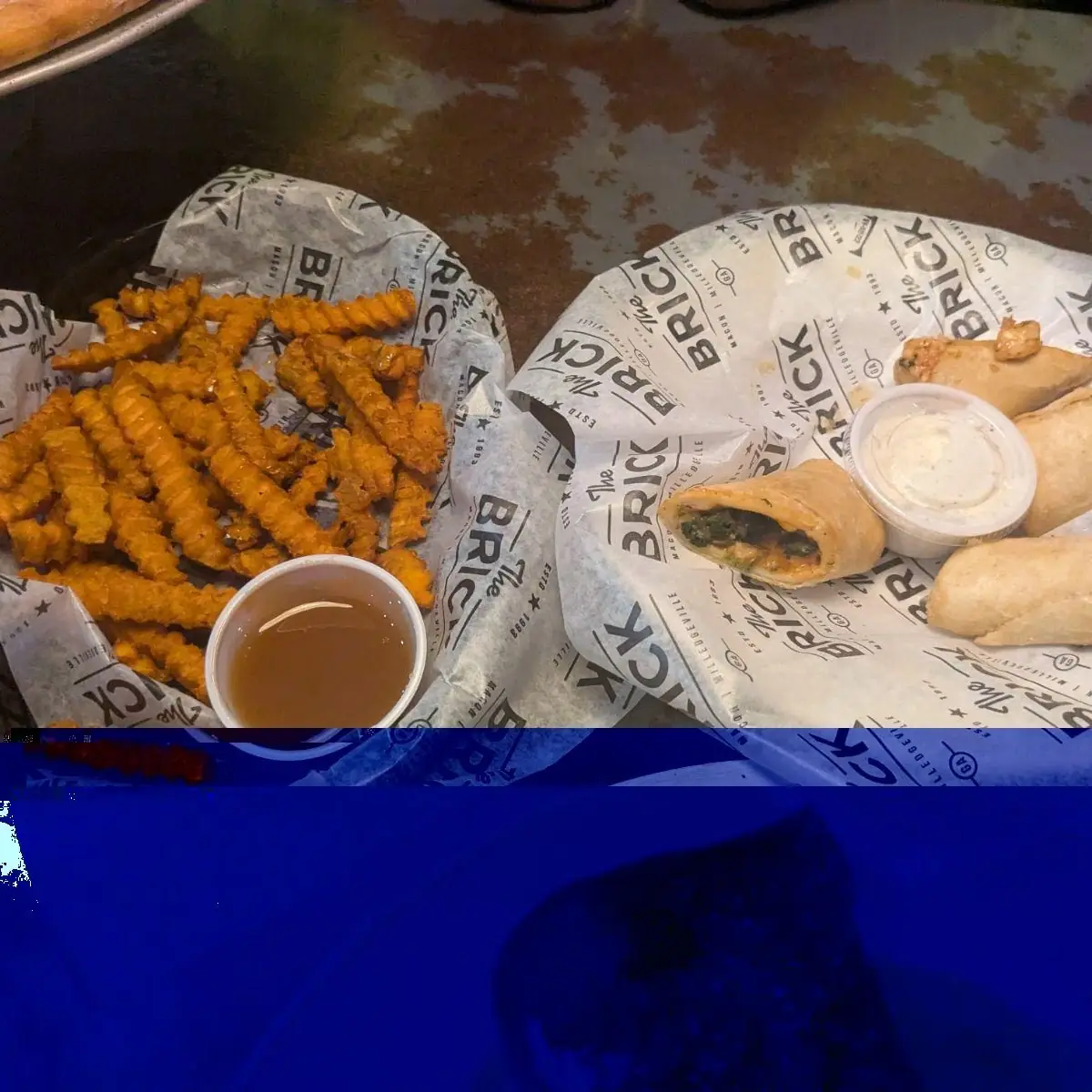 Fried Pickle Basket with Ranch Dipping Sauce