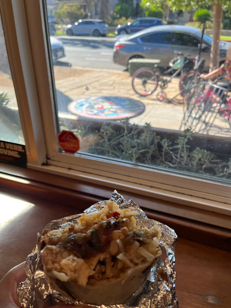 Vegan Breakfast Burrito with Tofu