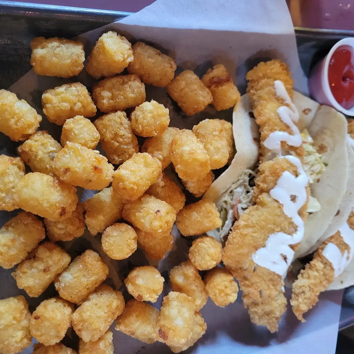 Katsu Fish Tacos