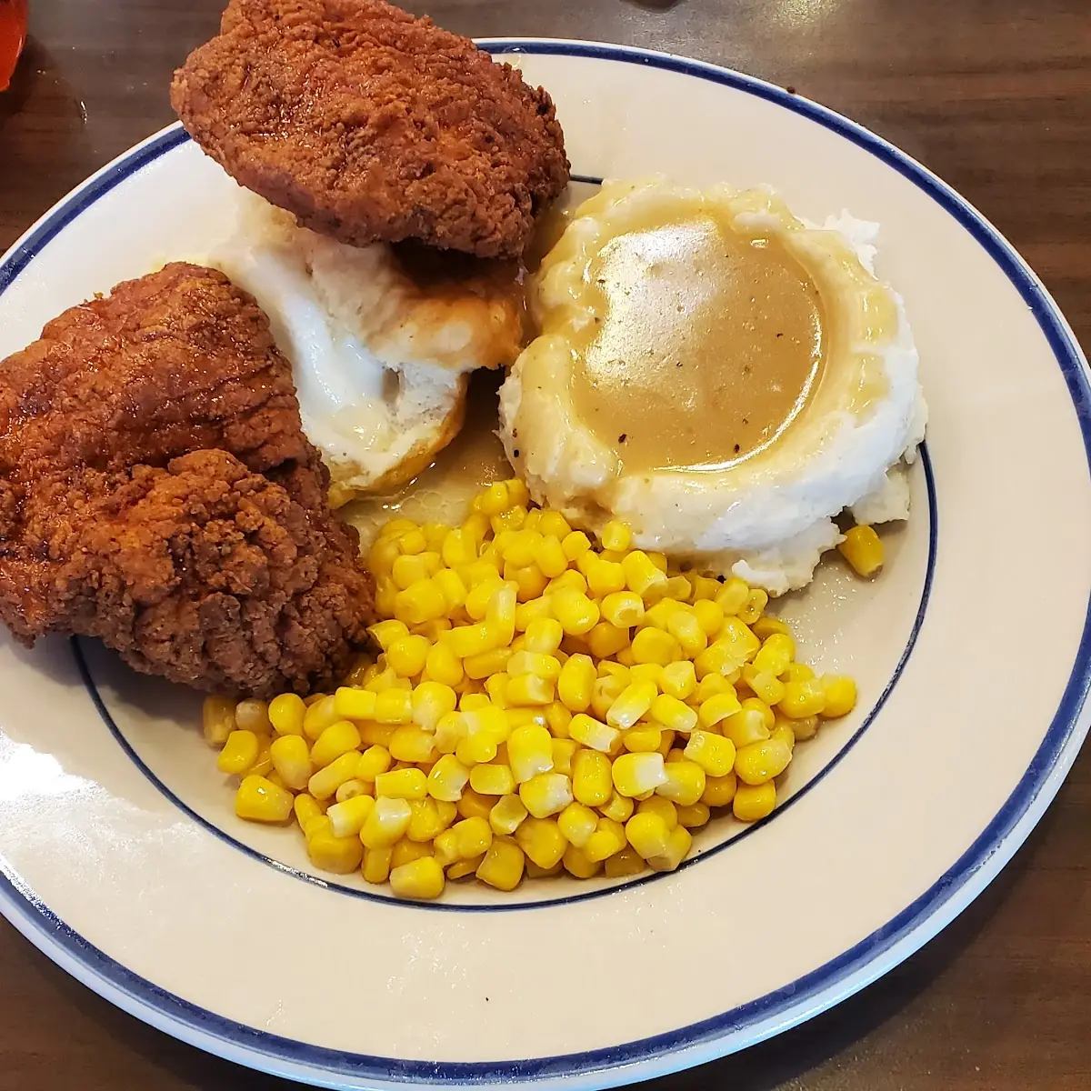 Country-Fried Steak & Eggs