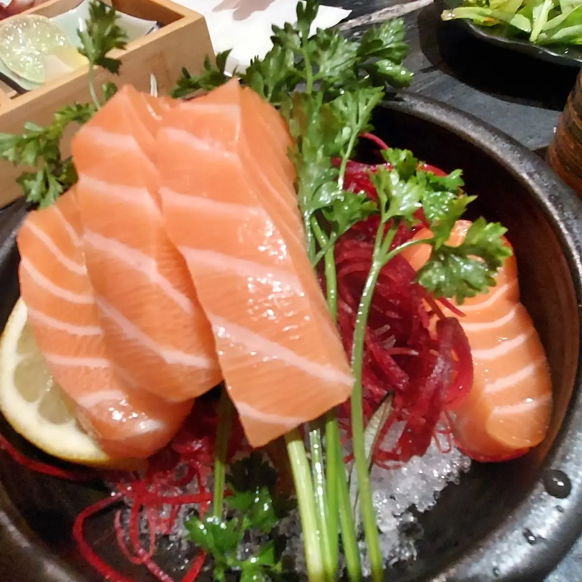 Salmon Sashimi