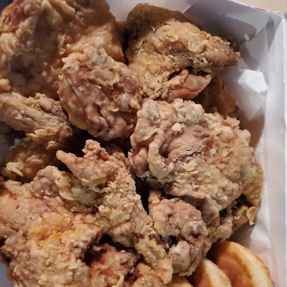 Fried Chicken and Biscuts