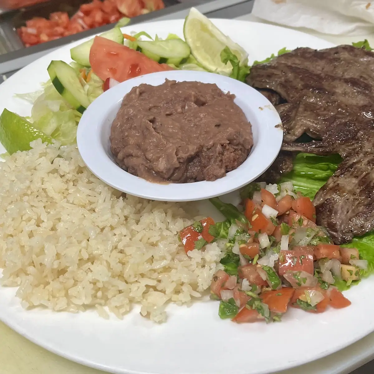 Carne Asada Plate