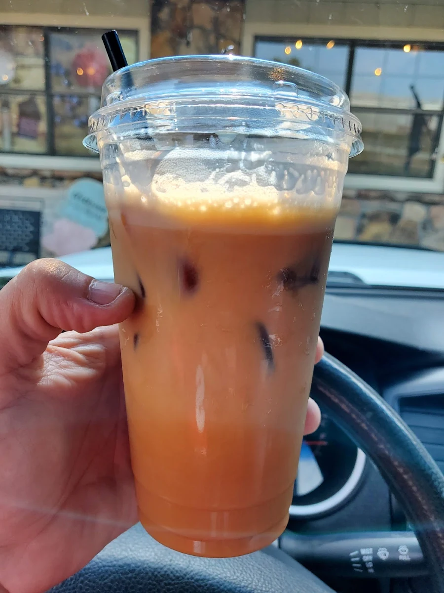 Carmel Apple with Almond Milk and Apple Foam