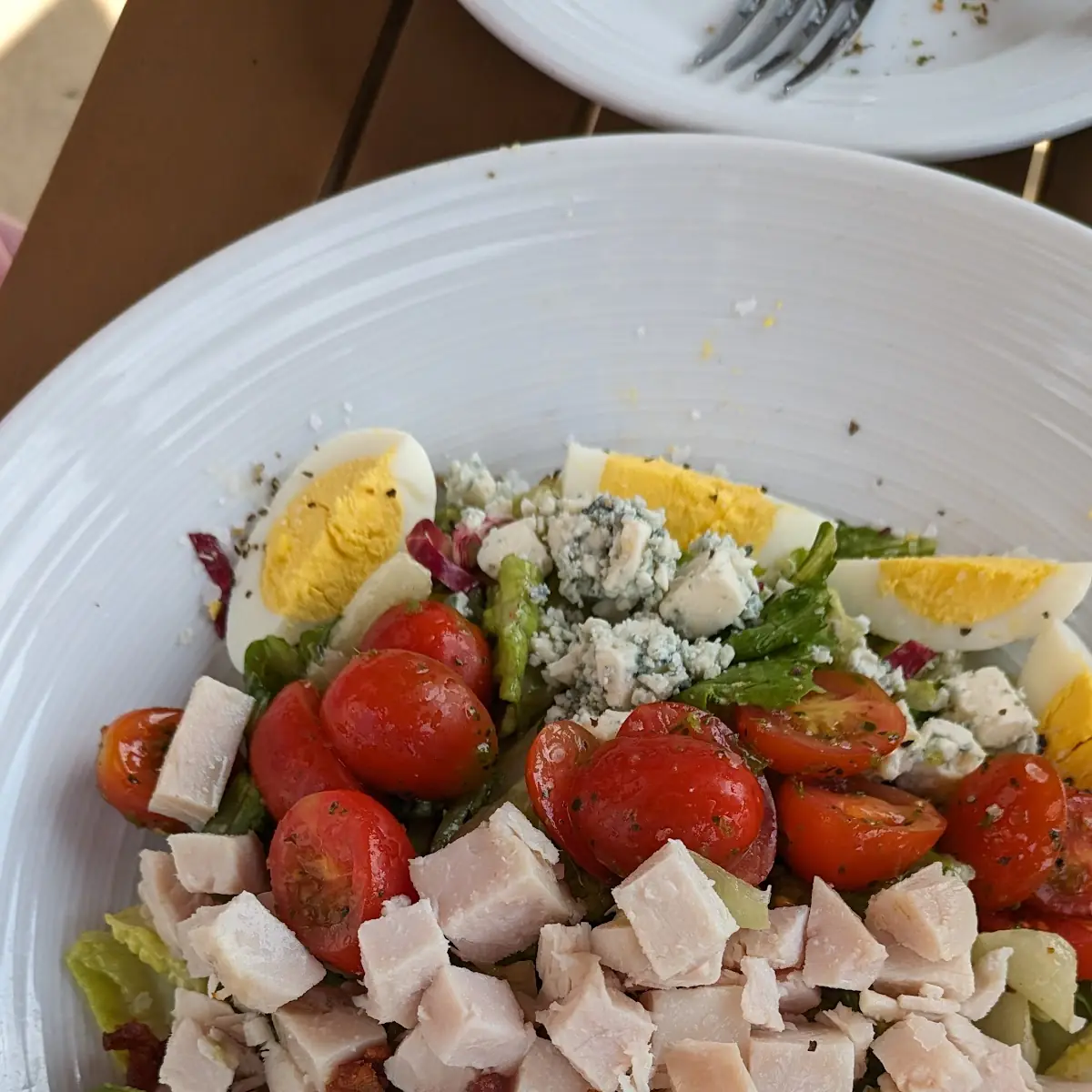 Roasted Turkey Cobb Salad
