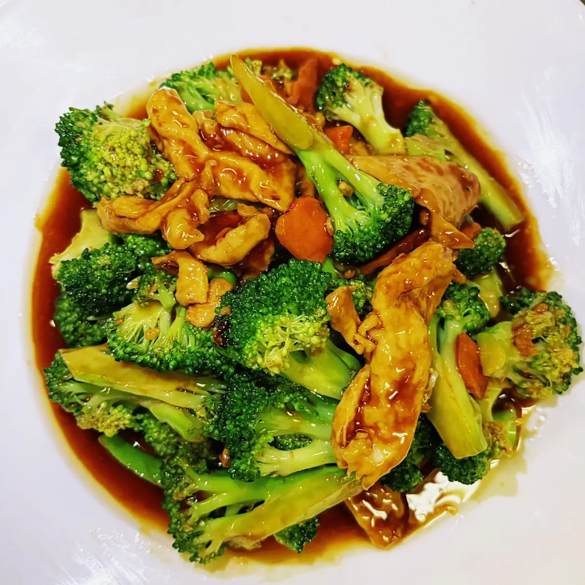 Broccoli w Garlic Sauce