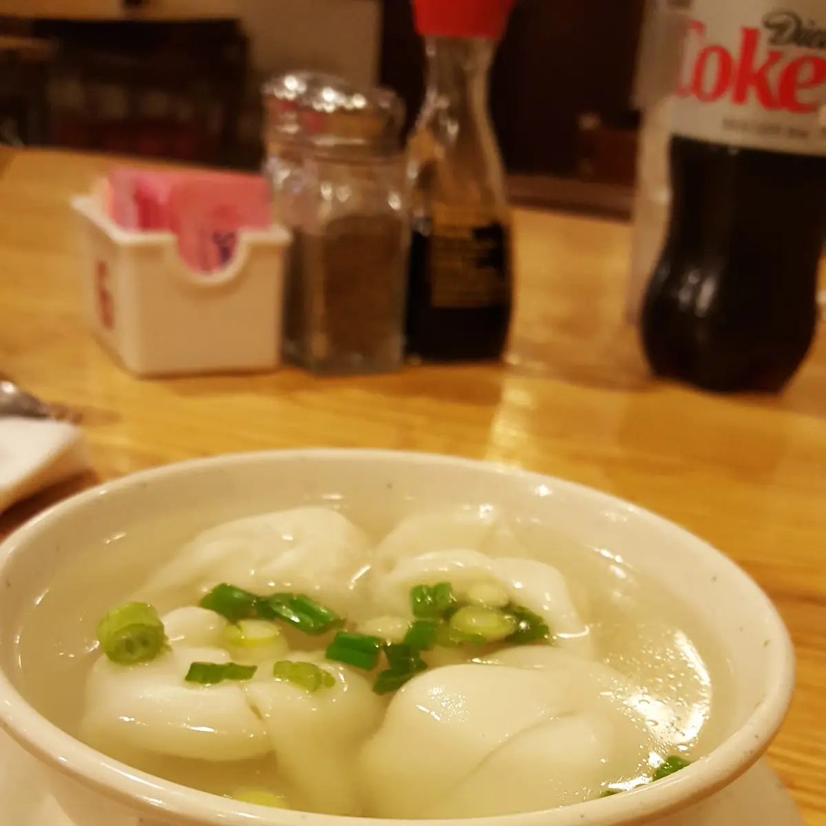 Hot Wonton Soup