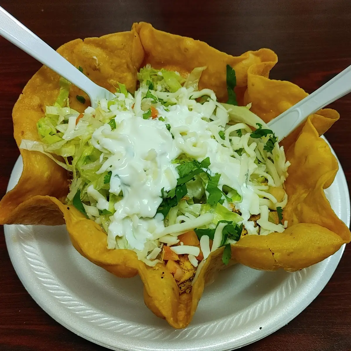 Single Taco Salad Shell