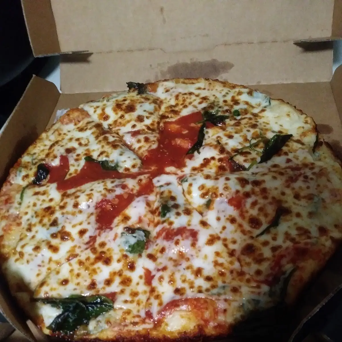 Spinach Pizza