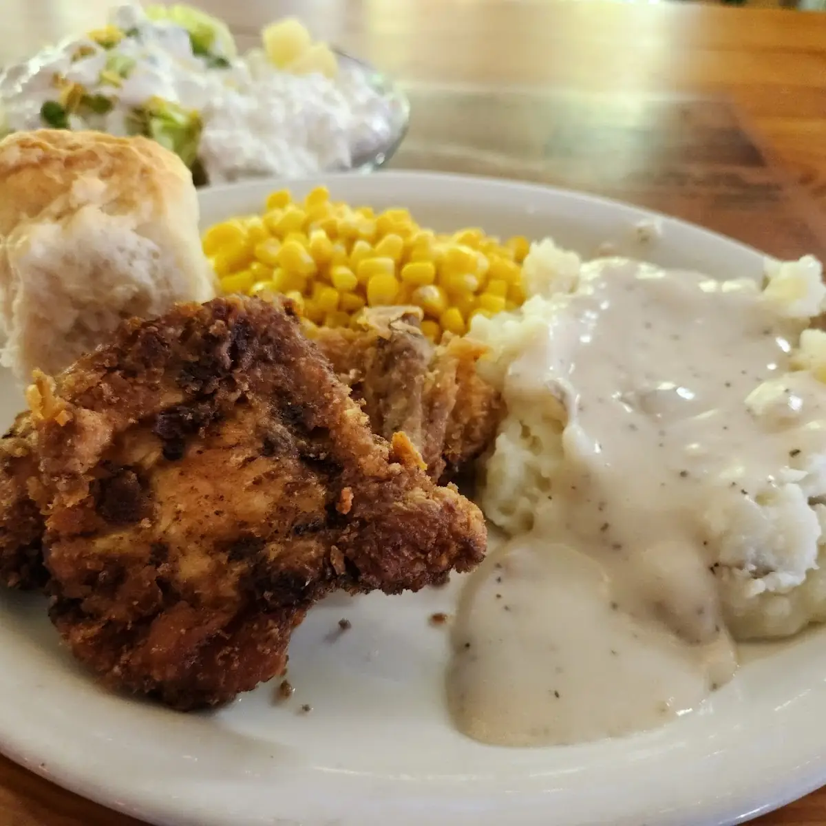 Pan Fried Chicken Sunday Buffet