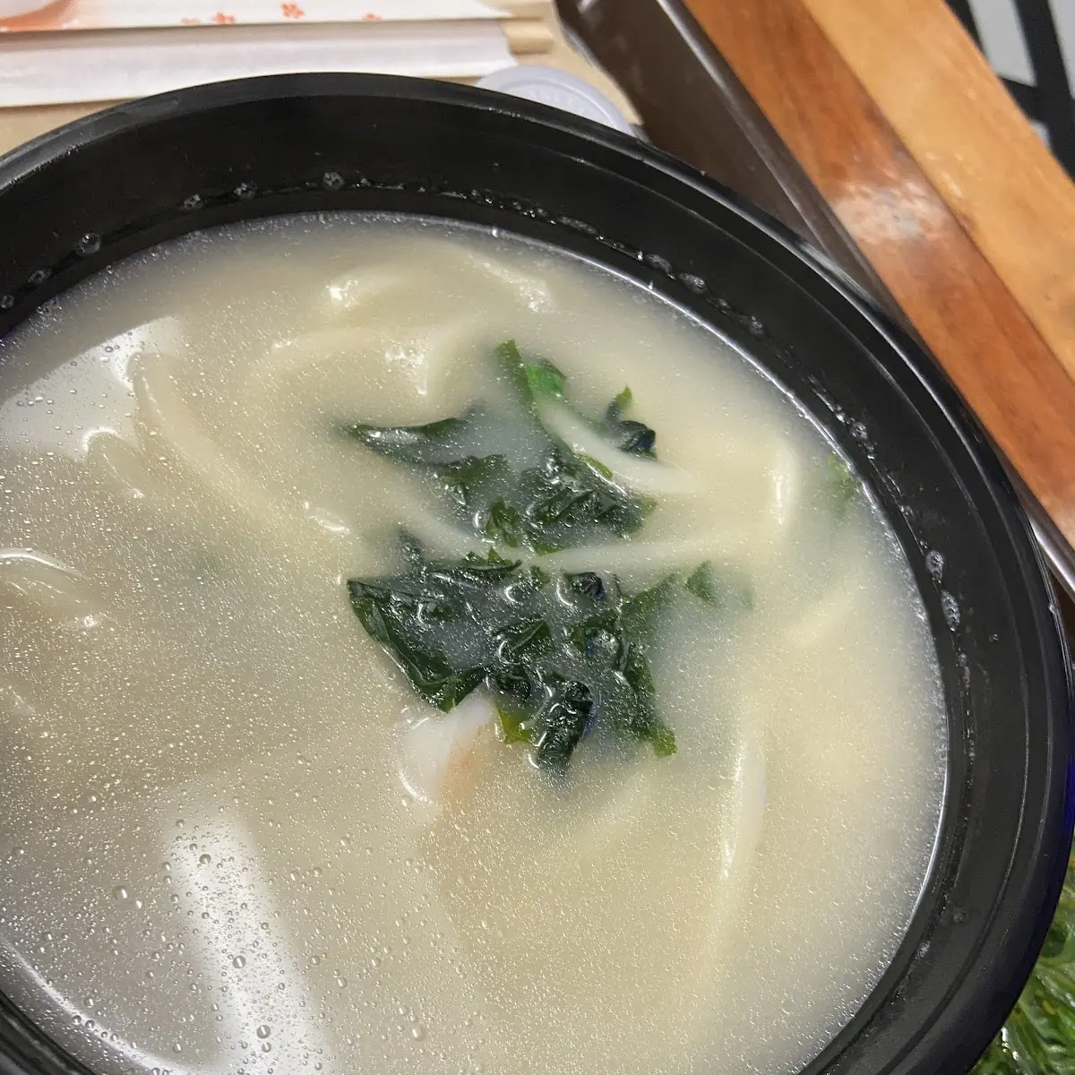Seafood Udon Soup