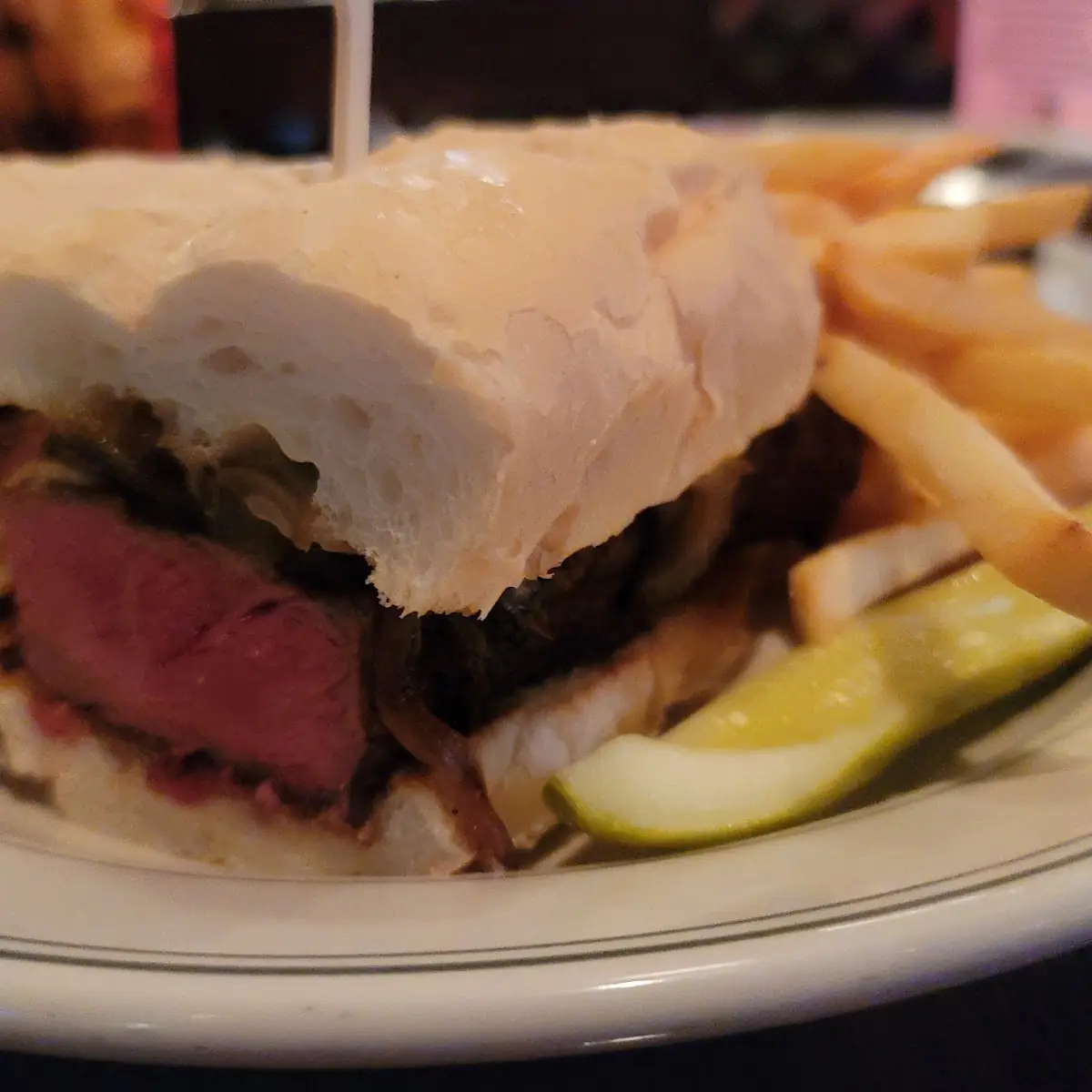 Strip Steak Sandwich