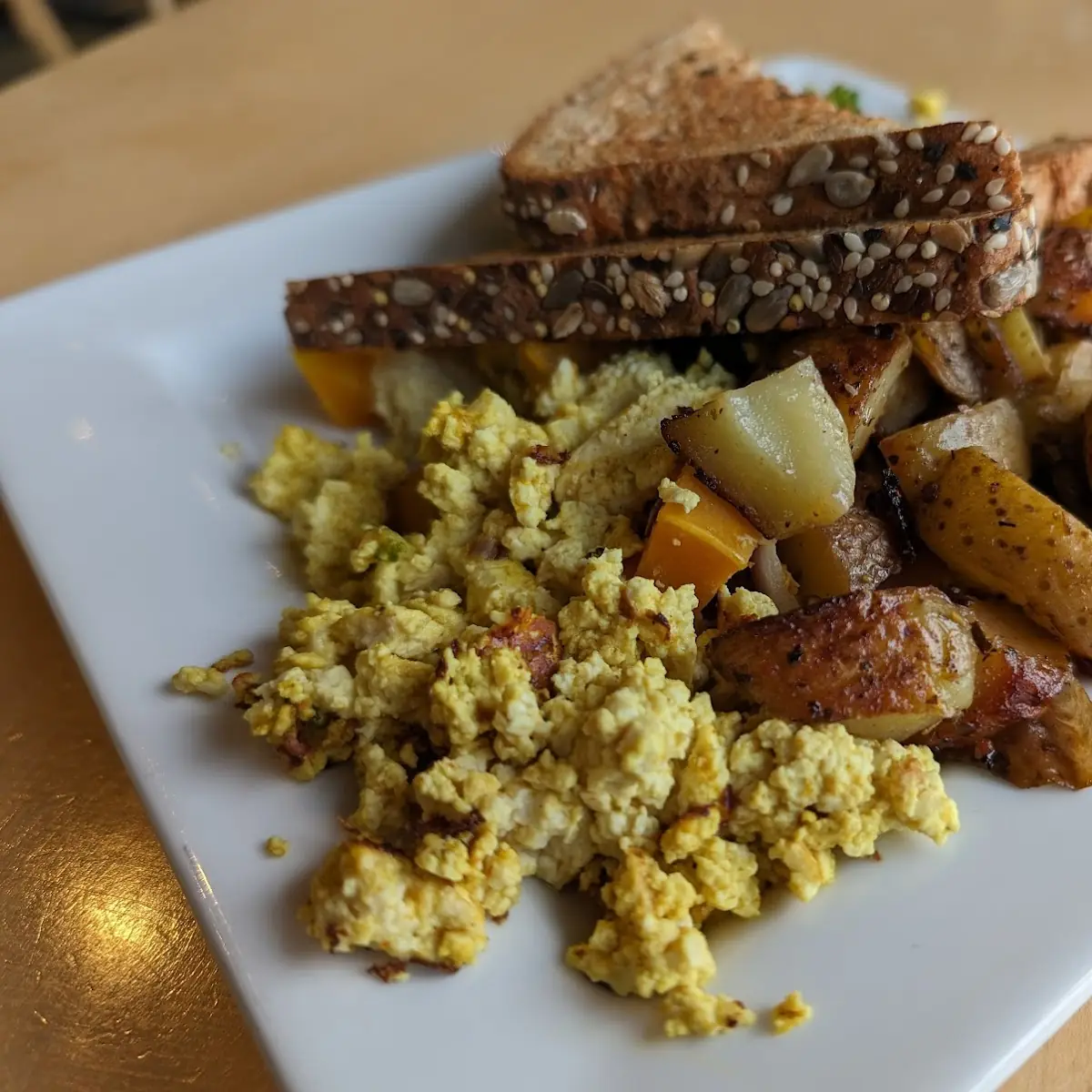 Plant Based Tofu Scramble