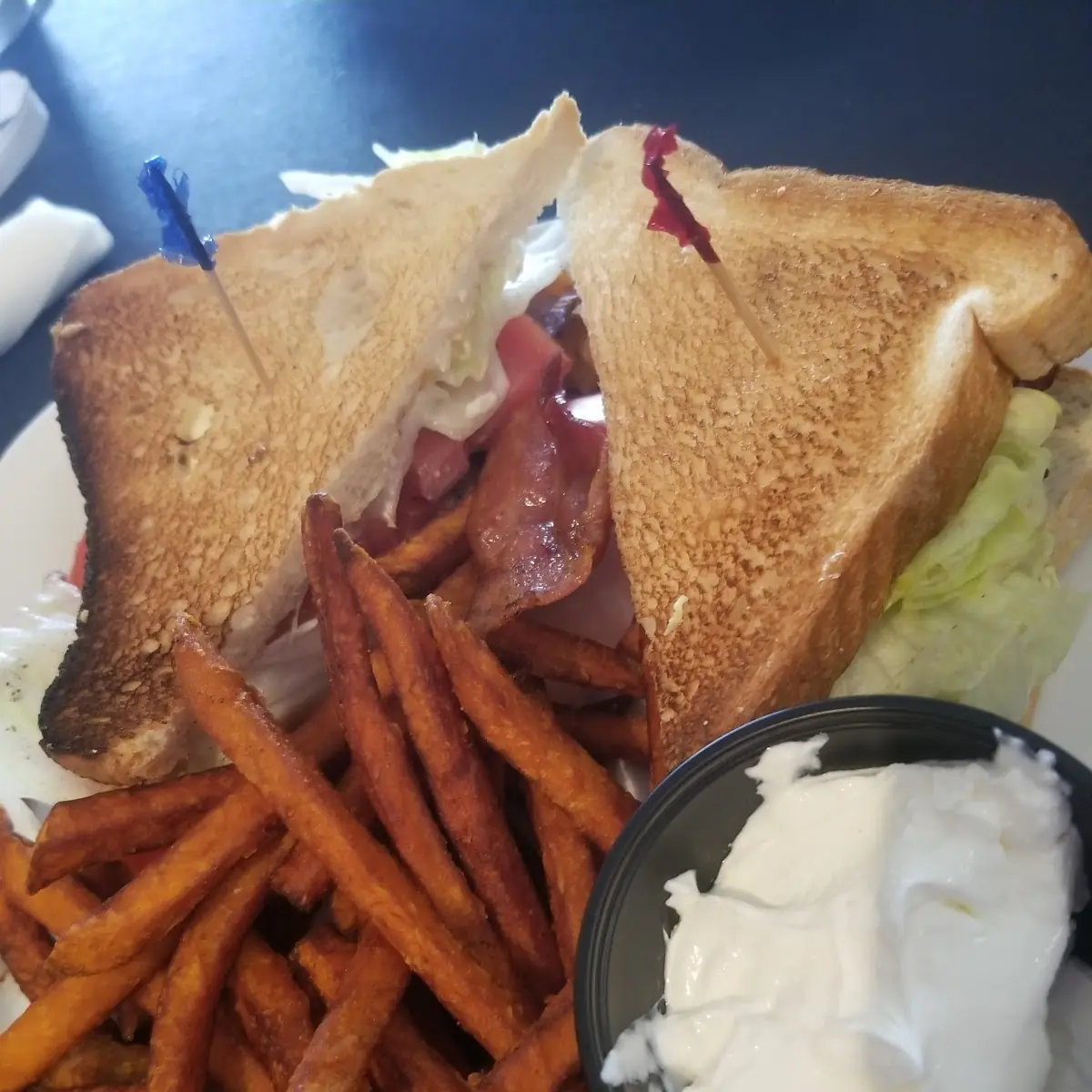 blt Sweet Potato Fries