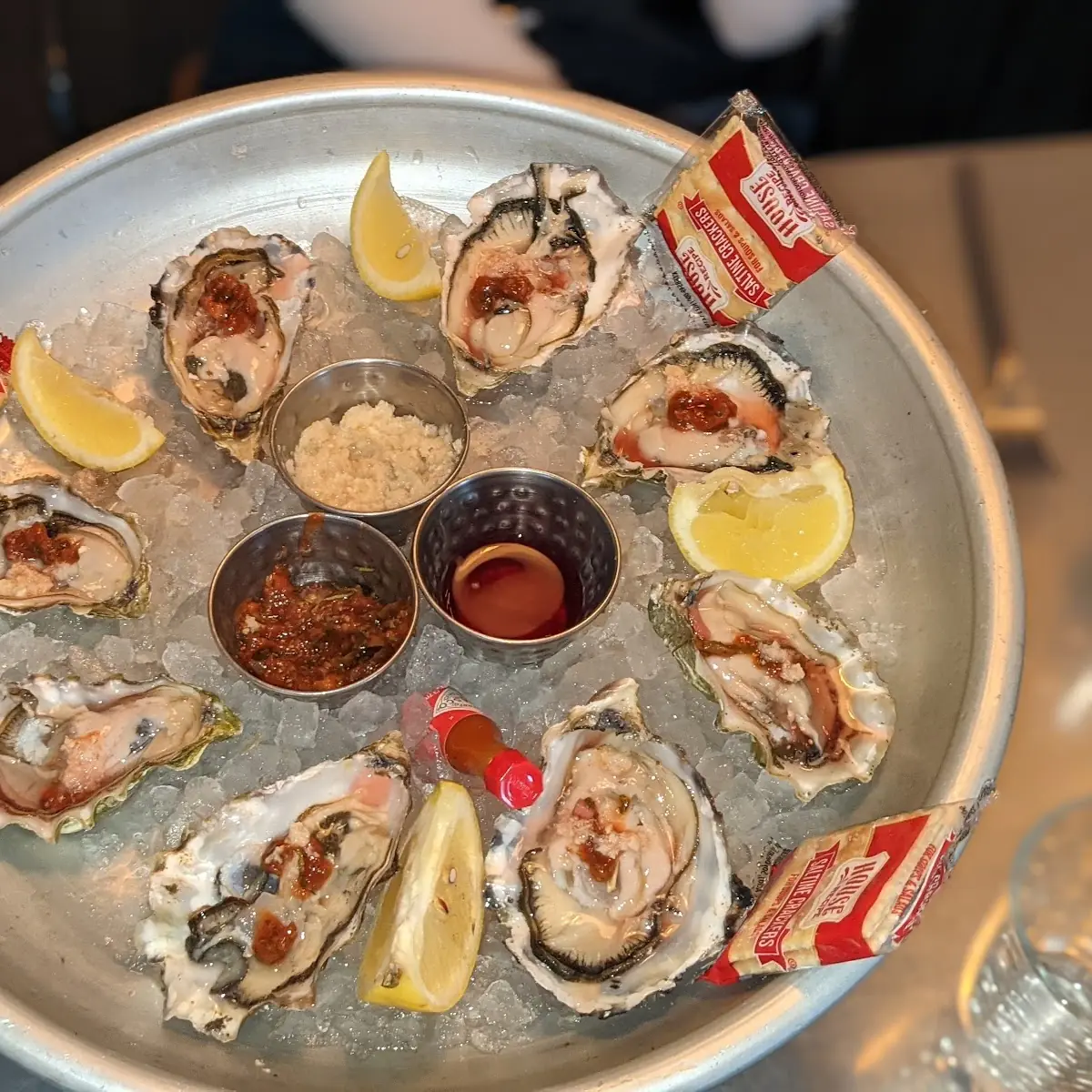 Fresh Oysters During Happy Hour